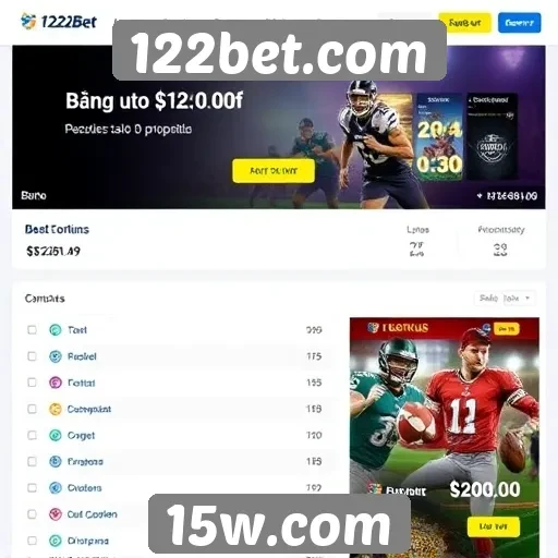 Comparativo de bônus oferecidos pelo 122bet.com